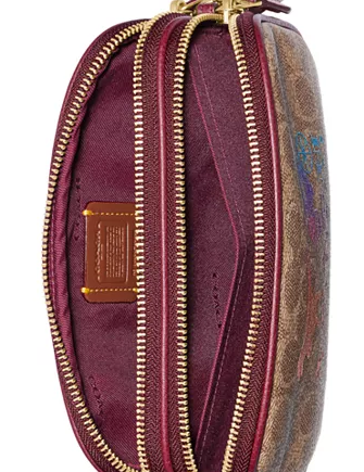Coach Signature Rexy and Carriage Sadie Crossbody Brixton Baker