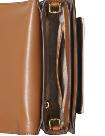 Sloan editor canvas and leather shoulder bag on sale