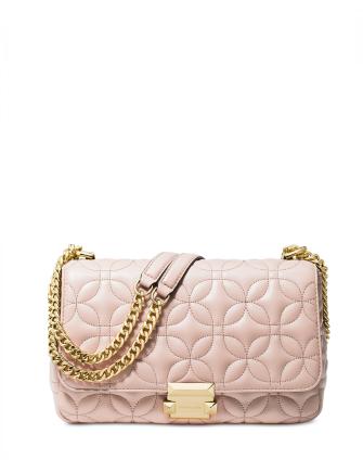 Michael Michael Kors Sloan Quilted Floral Chain Shoulder Bag