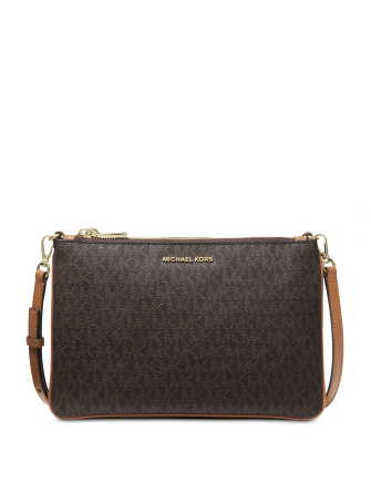 MICHAEL Michael Kors Michael Signature Double Pouch Crossbody