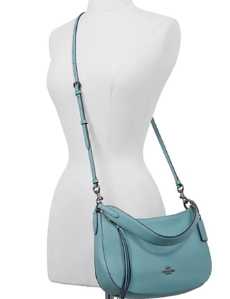 Coach Sutton Crossbody in Polished Pebble Leather Brixton Baker