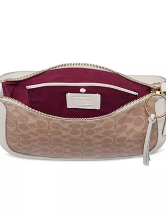 Sutton Crossbody Sling Bag in Brown