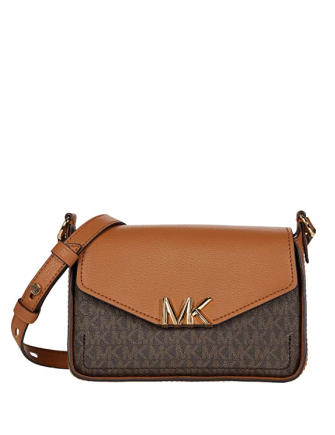 Michael Kors Sylvia Small Flap Messenger Bag, Messenger Bags, Clothing &  Accessories