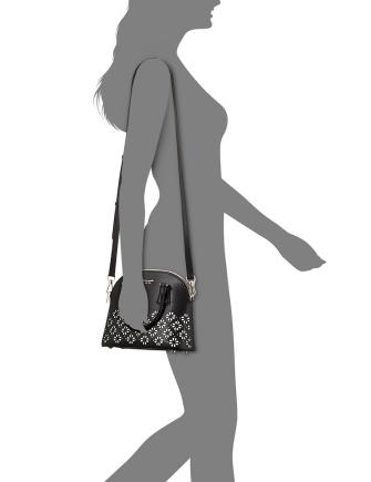 Sylvia perforated large satchel store
