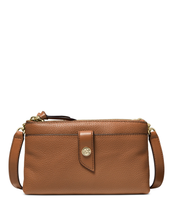 Michael michael kors tab leather crossbody bag 2025