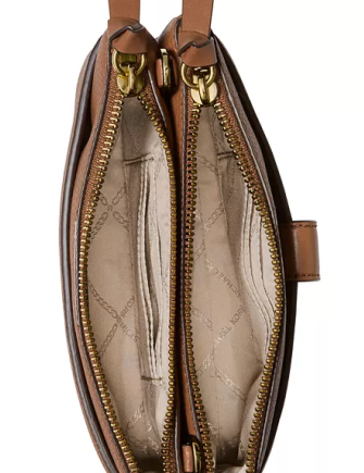 Michael michael kors tab leather crossbody bag 2025