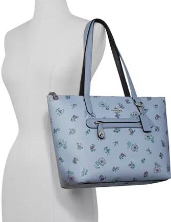 Coach taylor best sale rose print tote
