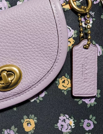 Cargo crossbody with hotsell vintage rose print interior