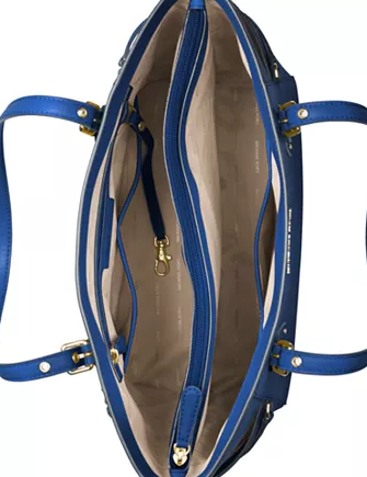 Michael Michael Kors Voyager East West Crossgrain Leather Tote