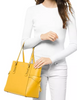 Michael Michael Kors Voyager East West Crossgrain Leather Tote