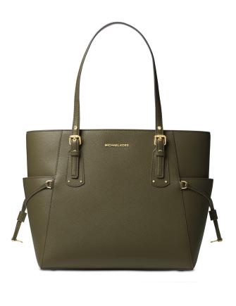 Voyager crossgrain leather tote sales