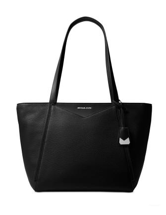 Michael michael kors whitney outlet large leather satchel