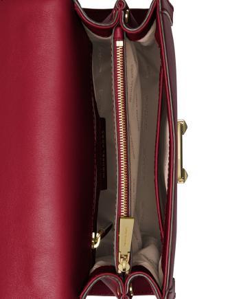 Michael Kors Bright Red Small Whitney Shoulder Bag at FORZIERI