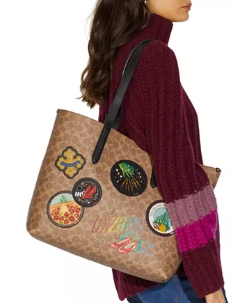 Coach Wizard Of Oz Coated Canvas Highline Tote Brixton Baker