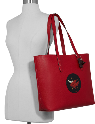 Coach Wizard Of Oz Crossgrain Leather Highline Tote Brixton Baker