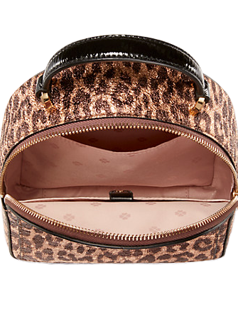 Kate spade leopard print backpack store