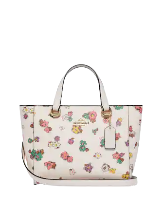 Coach floral print purse 2025