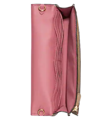 COACH* Anna Foldover クラッチ クロスボディ ローズプリント COACH* Anna Foldover クラッチ クロスボディ ローズプリント