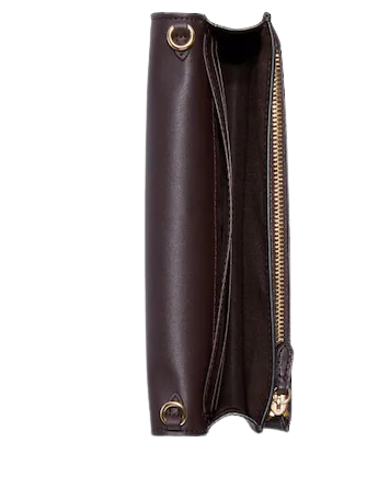 Anna foldover crossbody 2024 clutch with leopard print