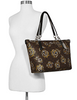 Coach Ava Tote in Signature Canvas With Tulip Print