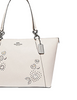 Coach Ava Tote With Heart Bandana Rivets