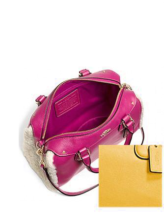 coach mini bennett satchel