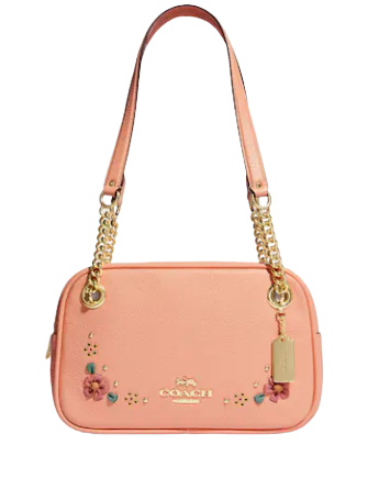 Coach bag 2025 with flowers