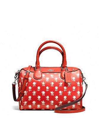 Coach Mini Bennett Satchel In Badlands Floral Print | Brixton Baker