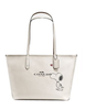 Coach X Peanuts Snoopy City Zip Tote