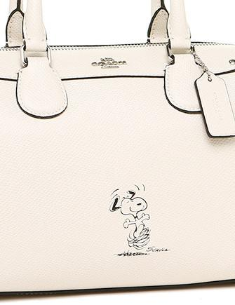 Coach X Peanuts Snoopy Mini Bennett Satchel