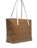 Coach City Tote in Signature Canvas With Love Print