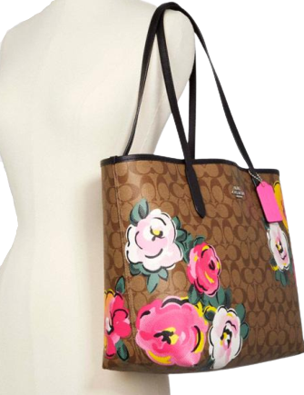 Coach Women's City Tote in Printed Coated Canvas