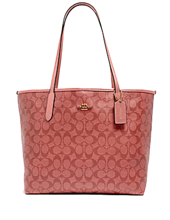 Coach City Tote in Signature Canvas