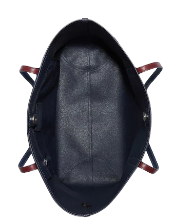 City tote with floral bow print Clearance