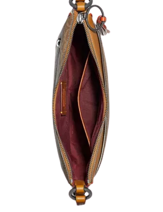 Coach Coated Canvas Signature Colorblock Chaise Crossbody