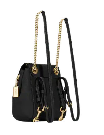 Coach leather mini backpack online