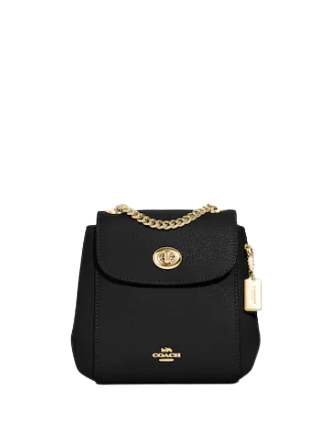 Coach parker backpack black hotsell
