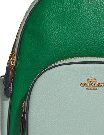 Coach Court Backpack In Colorblock
