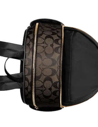 Coach Court Backpack In Signature Canvas