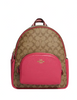 Coach Court Backpack In Signature Canvas