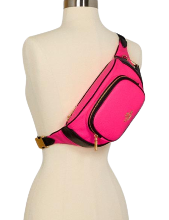 Coach court belt bag in colorblock Clearance