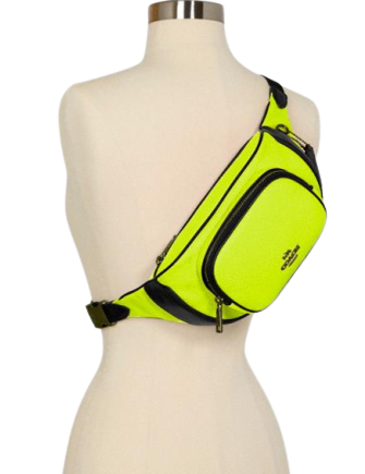 Coach court belt bag in colorblock Clearance