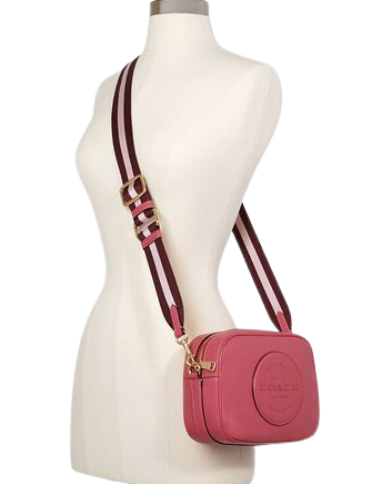 Coach + dempsey camera bag in signature jacquard with patch