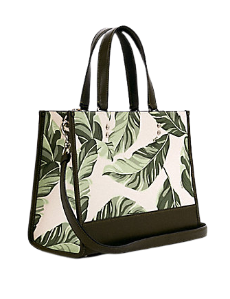 Coach Dempsey Carryall With Banana Leaves Print Brixton Baker