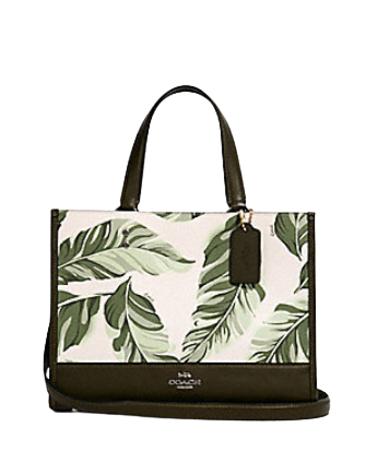 coach banana leaves backpack Coach Dempsey Carryall With Banana Leaves Print