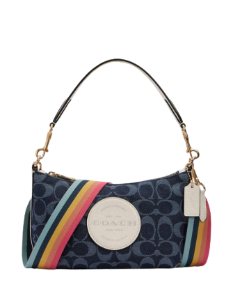 Coach monogram-jacquard Denim Crossbody Bag - Farfetch