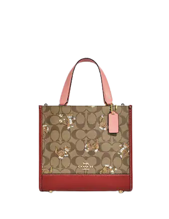 Coach kitten tote Clearance