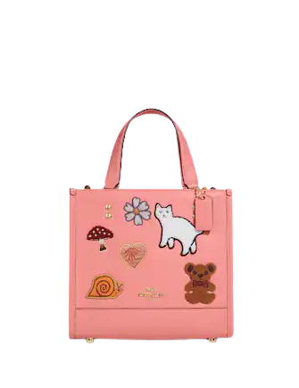 Coach Outlet Dempsey Tote 22 in Pink