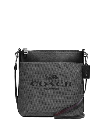 Coach denim top jacquard kitt