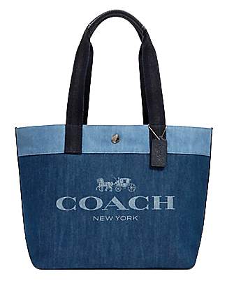 coach denim bag